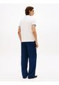 Polo Blanco De Corte Regular Con Ribeteado Tommy Hilfiger de Tommy Hilfiger