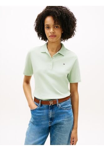 Polo Verde 1985 De Corte Regular Con Logo Bordado Tommy Hilfiger Tommy Hilfiger