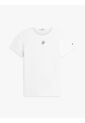 Camiseta Blanca De Punto Con Logo Texturizado Tommy Hilfiger de Tommy Hilfiger