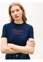 Camiseta Multicolor De Punto Interlock Con Logo Tommy Hilfiger de Tommy Hilfiger