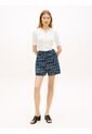 Pantalonetas Azul De Puro Lino Con Logo Bordado Tommy Hilfiger de Tommy Hilfiger