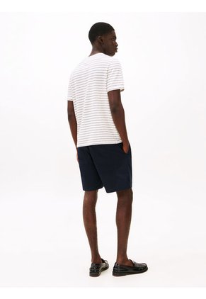 Camiseta Azul Con Diseño De Rayas Tommy Hilfiger