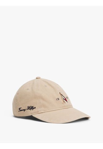 Gorra Beige De Béisbol Con Logo Bordado Tommy Hilfiger Tommy Hilfiger