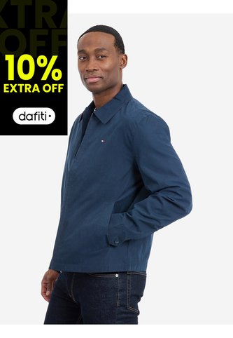 Chaqueta Azul Turin De Corte Ligero Con Logo Tommy Hilfiger Tommy Hilfiger