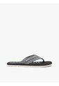 Sandalias Negro De Jacquard En Chambray De Puro Lino Tommy Hilfiger de Tommy Hilfiger