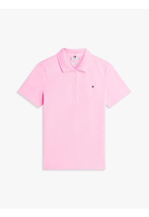 Polo Rosa 1985 Collection Slim De Piqué Tommy Hilfiger