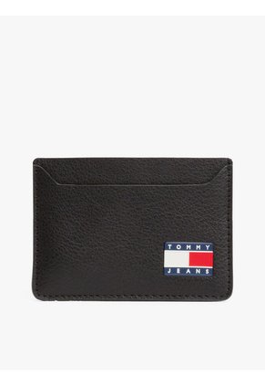 Tarjetero Negro Heritage Tommy Hilfiger