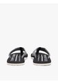 Sandalias Negro De Jacquard En Chambray De Puro Lino Tommy Hilfiger de Tommy Hilfiger