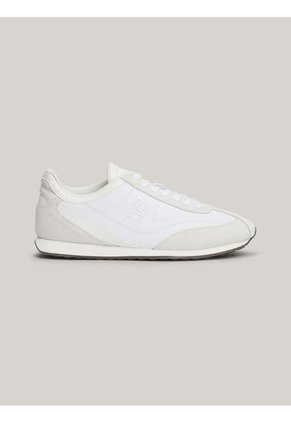 Tenis Blancos Estilo Running Heritage De Cuero Tommy Hilfiger