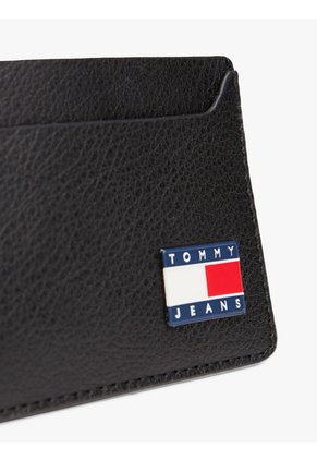 Tarjetero Negro Heritage Tommy Hilfiger