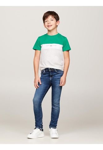 Jeans Azul Scanton Y Ajustados Para Niño Tommy Hilfiger Tommy Hilfiger