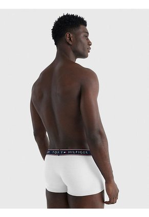 3 Pack Boxer Trunk Blancos En Algodón Tommy Hilfiger