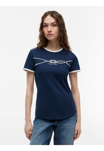 Camiseta Multicolor Manga Corta De Cuello Redondo Tommy Hilfiger Tommy Hilfiger