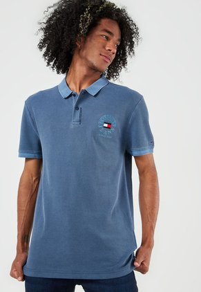 Camiseta Polo Azul Tommy Hilfiger