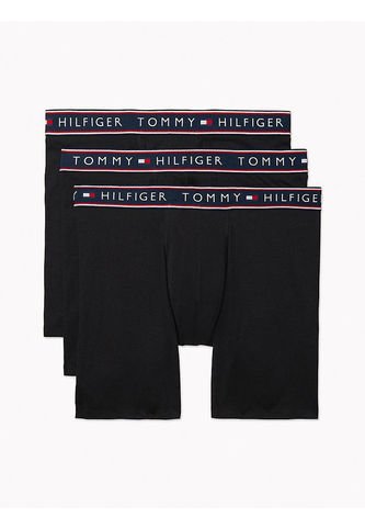 Pack 3 Boxer Brief Negro En Algodón Detalles Tommy Hilfiger Tommy Hilfiger