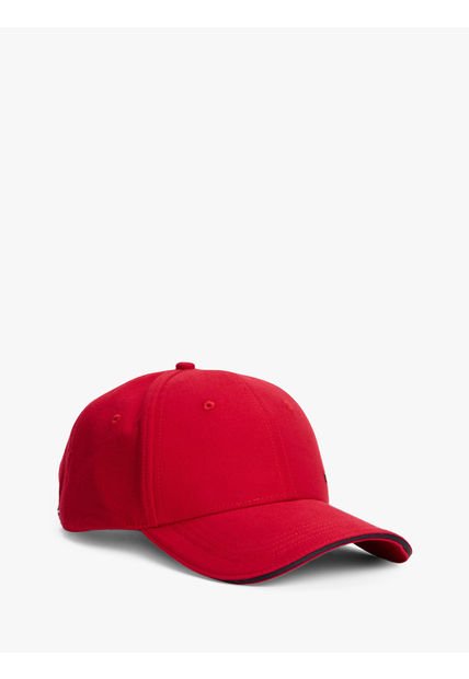 Gorra Roja De Béisbol De Franela Tommy Hilfiger