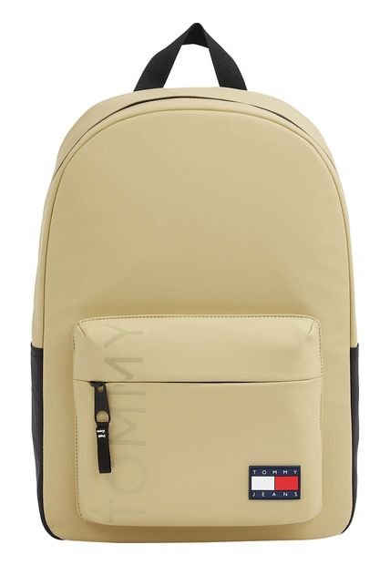 Morral Beige Con Logo Essential Tommy Hilfiger