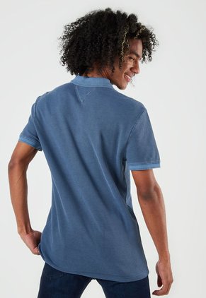 Camiseta Polo Azul Tommy Hilfiger