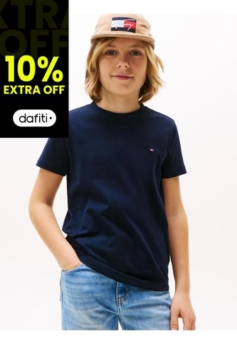 Camiseta Multicolor Para Niño De Punto Con Logo Bordado Tommy Hilfiger Tommy Hilfiger
