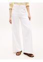 Pantalón Blanco Denim De Talle Alto Con Pierna Ancha Tommy Hilfiger de Tommy Hilfiger