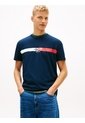 Camiseta Multicolor De Punto Con Logo Con La Firma Tommy Jeans de Tommy Hilfiger