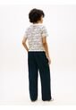 Camiseta Blanca Amplia De Punto Interlock Tommy Hilfiger de Tommy Hilfiger