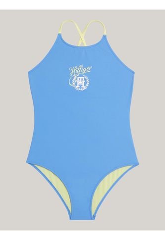 Traje Azul Niña De Baño Con Logo Th Original Tommy Hilfiger Tommy Hilfiger