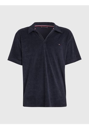 Polo De Playa Hombre Azul Tommy Hilfiger