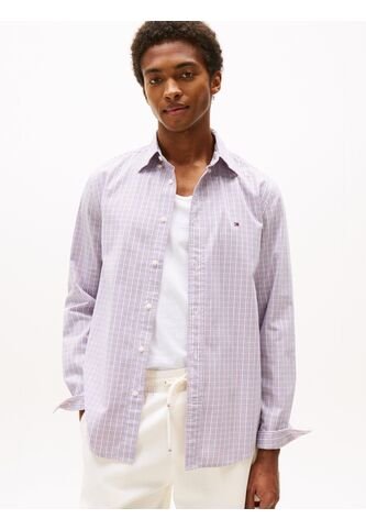 Camisa Rosada Flex Poplin De Manga Larga Tommy Hilfiger Tommy Hilfiger