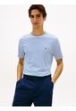 Camiseta Azul Regular Fit A Rayas Tommy Hilfiger de Tommy Hilfiger