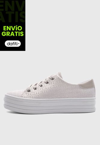 Tenis Casual TOMMY HILFIGER Bazlie Beige Tommy Hilfiger