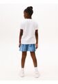 Camiseta Blanca Tipo Universitaria De Cuello Redondo Tommy Hilfiger de Tommy Hilfiger