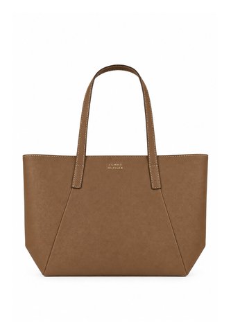 Bolso Beige Tote Con Logo Tommy Hilfiger Tommy Hilfiger