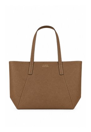 Bolso Beige Tote Con Logo Tommy Hilfiger
