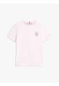 Camiseta Rosa De Corte Regular Con Logo Gráfico En El Pecho Tommy Hilfiger de Tommy Hilfiger