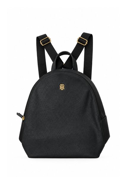 Morral Negro Dome Con Logo Tommy Hilfiger