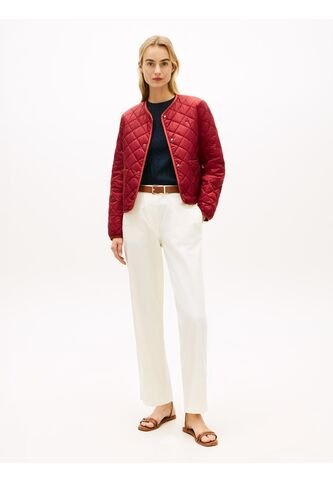 Pantalón Blanco Chino Lavado Slim De Pierna Recta Tommy Hilfiger Tommy Hilfiger