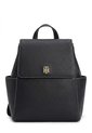 Mochila Negra Con Solapa Tommy Hilfiger de Tommy Hilfiger