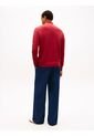 Saco Rojo Con Cuello Perkins Y Cremallera Tommy Hilfiger de Tommy Hilfiger