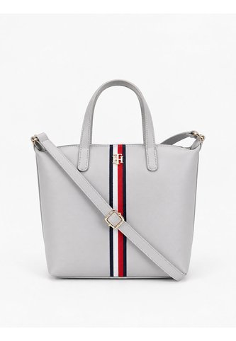 Bolso Beige Tote Con Logo Metalizado Tommy Hilfiger Tommy Hilfiger