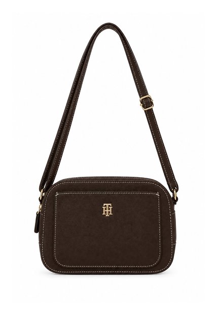 Bolso Marrón Cruzado Tipo Cámara Tommy Hilfiger