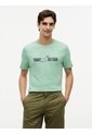 Camiseta Verde De Corte Regular Con Logo Gráfico Tommy Hilfiger de Tommy Hilfiger