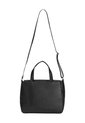 Bolso Negro Satchel Con Logo Tommy Hilfiger de Tommy Hilfiger