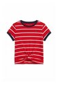 Top Rojo Con Diseño De Rayas Con Logo Tommy Hilfiger de Tommy Hilfiger