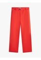 Pantalón Rojo Chino Lavado Slim De Pierna Recta Tommy Hilfiger de Tommy Hilfiger