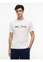 Camiseta Blanca De Corte Regular Con Logo Gráfico Tommy Hilfiger de Tommy Hilfiger