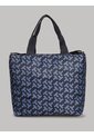 Bolso Azul Grande Con Asas Y Correa Cruzada Tommy Hilfiger de Tommy Hilfiger