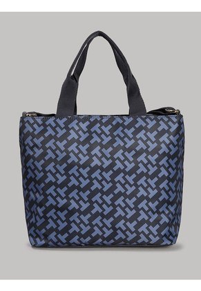 Bolso Azul Grande Con Asas Y Correa Cruzada Tommy Hilfiger