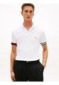 Polo Blanco Slim Con Manga Corta Tommy Hilfiger de Tommy Hilfiger