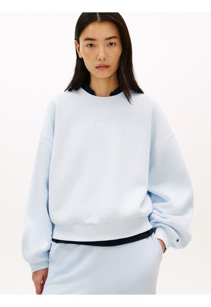Saco Azul Con Logo Corp Moderno Tommy Hilfiger